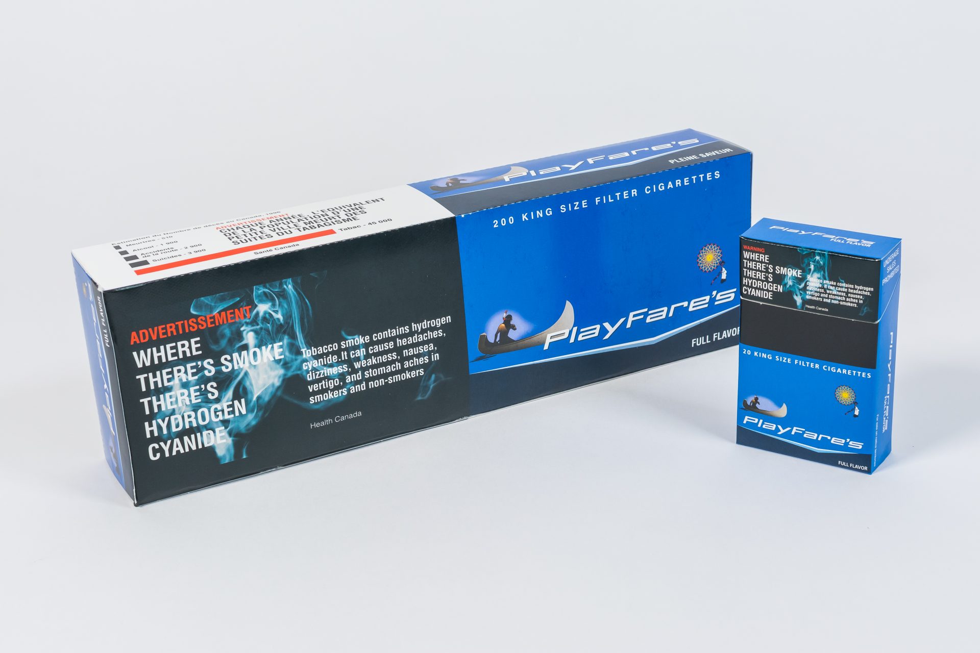 PlayFare's Full Flavor Cigarettes