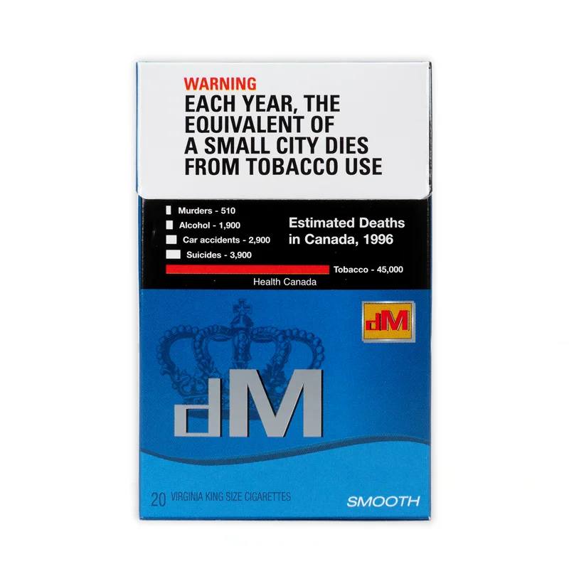 dM Blue Premium Original Cigarettes
